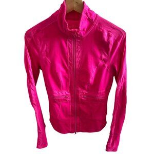 Zella athletic fitted zip-up jacket size XS